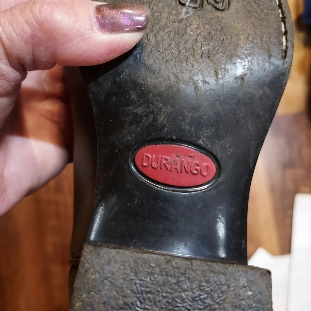 Durango Cowboy boots 2D tan